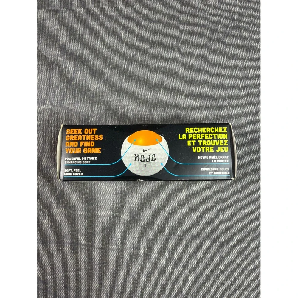 Nike Golf Balls Unisex 6 Pack Mojo White Distance Core Soft Feel NEW